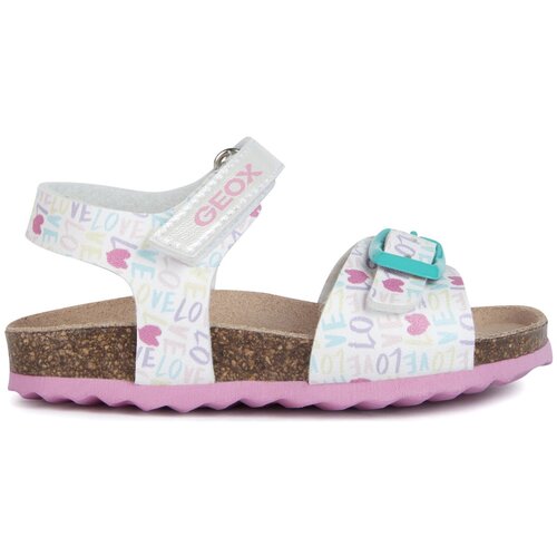Geox sandal B922RA B S.CHALKI G. A C0653 00004 D white 23 Slike