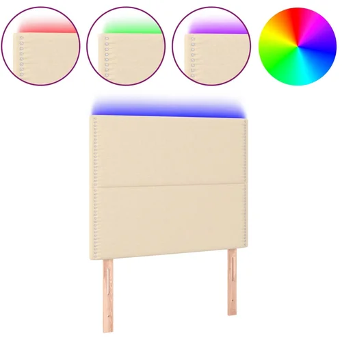 Maison Chic led posteljno vzglavje - vzglavna omarica - nočna omarica krem 80x5x118/128 cm blago, (21706850) Maison Chic led posteljno vzglavje - vzglavna omarica - nočna omarica krem 80x5x118/128 cm blago, (21706850)