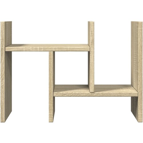  Organizator za stol boja hrasta 34,5 x 15,5 x 35,5 cm drveni Slike