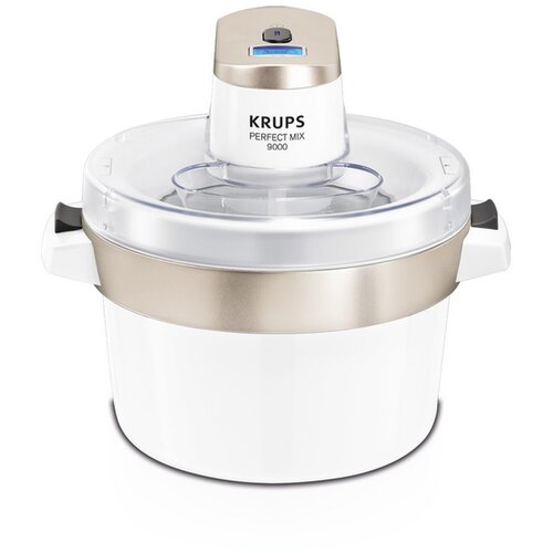 Krups GVS241 Venice Eismaschine chrom/wei&amp;szlig; Slike