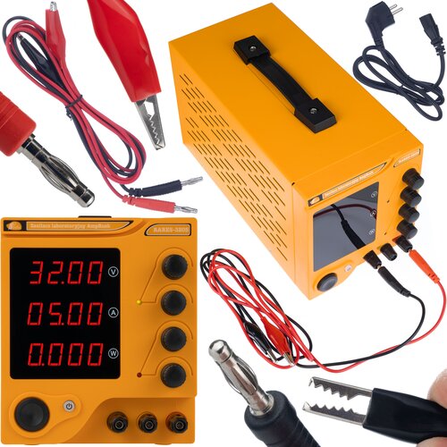 Rosfix AmpRush RARES-3205 Laboratorijski Napajalnik &ndash; 32V 5A, Visoka Natančnost, OVP, OCP, 2.2 kg | LED Zaslon, (21656655) Cene