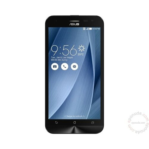 Asus ZenFone 2 Laser Dual SIM 5'' 2GB 16GB Android 5.0 srebrni (ZE500KL-SILVER-16G) mobilni telefon Slike