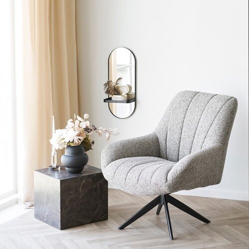 House Nordic Črna steklena vaza (vi&amp;scaron;ina 20 cm) Vera &amp;ndash; Slike