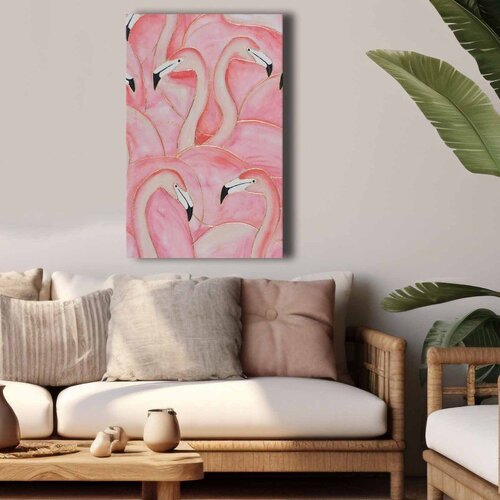 WALLXPERT Dekorativna slika na platnu, 45x70cm, Šareno Cene