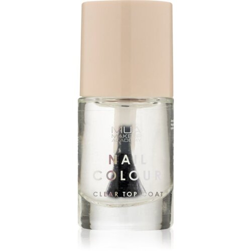 MUA Makeup Academy Nail Colour lak za nohte odtenek Clear Top Coat 10 ml Slike