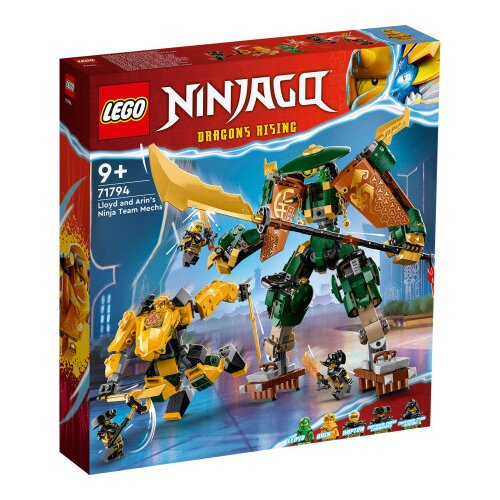 Lego Ninjago® 71794 lloydov in arinov robotski oklep ninja ekipe Cene