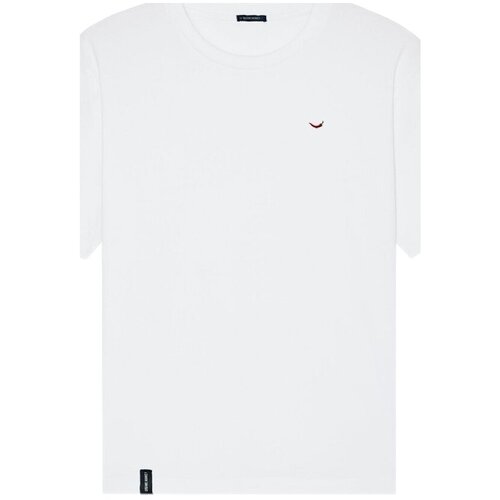 Organic Monkey Majice & Polo majice T-Shirt Red Hot - White Bela Cene