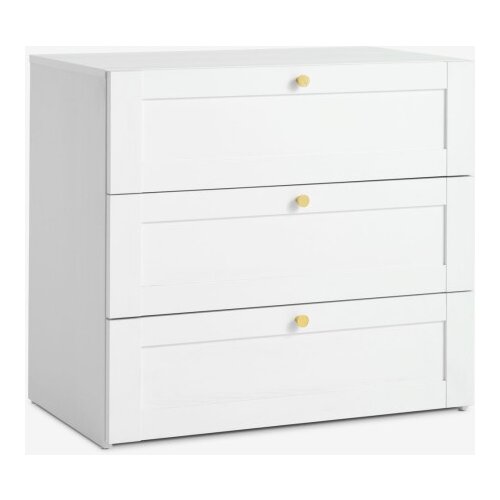  Framlev komoda sa 3 fioke bela ( 3670484 ) Slike