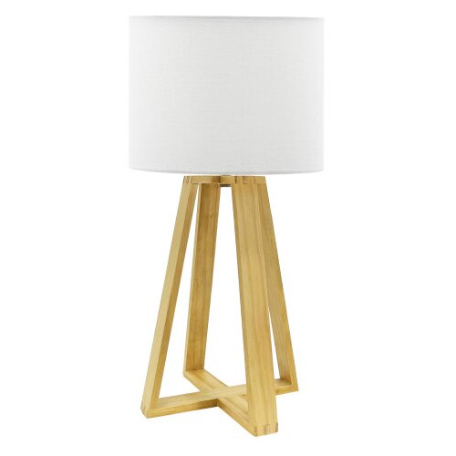 Master Lampa stolna drvena 25W E27 6033-15B bijela Cijene