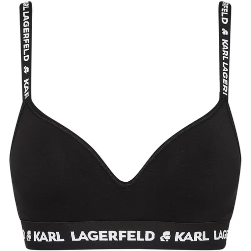 Karl Lagerfeld Grudnjak crna / bijela
