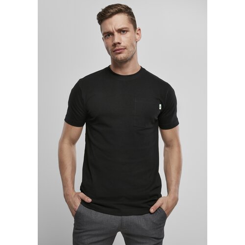 Urban Classics Basic Pocket T-Shirt Made of Organic Cotton Black Slike