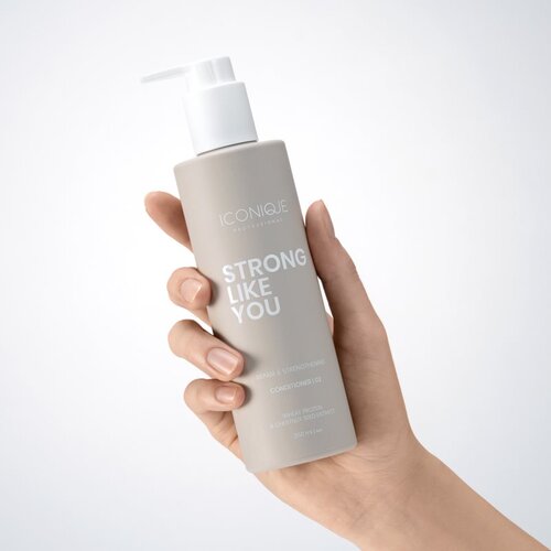 ICONIQUE Professional STRONG LIKE YOU Repair &amp;amp; Strengthening regenerator za učvr&amp;scaron;ćivanje za o&amp;scaron;tećenu kosu 250 ml Slike
