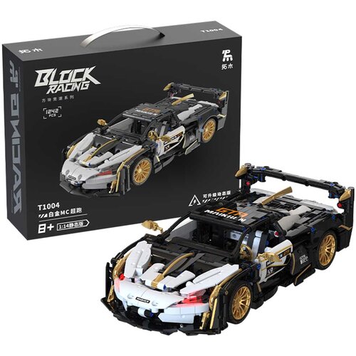 SPORTS Car Brick Set White/Black 1242pcs. Cijene