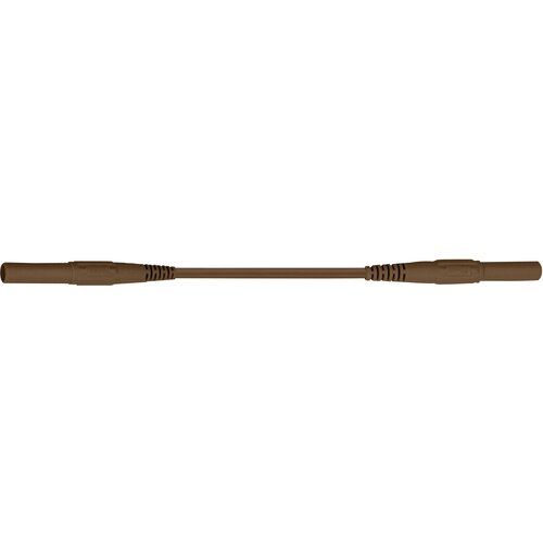 St&amp;auml;ubli PVC merilni kabel MultiContactXMF-419\, 2\,5 mm2\, 100 cm\, rjave barve\, 4 mm lamelni vtič 66.9391-10027, (20422415) Slike