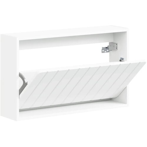  Ormar za cipele na zidu ZWOLLE 71 x 17 x 43 cm Bijela - Bijela Slike
