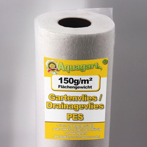 Aquagart 300m&amp;sup2; vrtni flis drenažni flis 150g 2m br, (22074084) Slike
