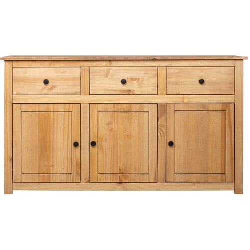 Maison Chic Komoda - Predalnik - Oprema 135x40x80 cm trdna borovina Panama Range, (21720339) Cene