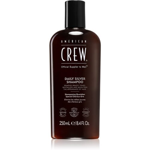 American Crew Daily Silver Shampoo &amp;scaron;ampon za bele in sive lase 250 ml Slike