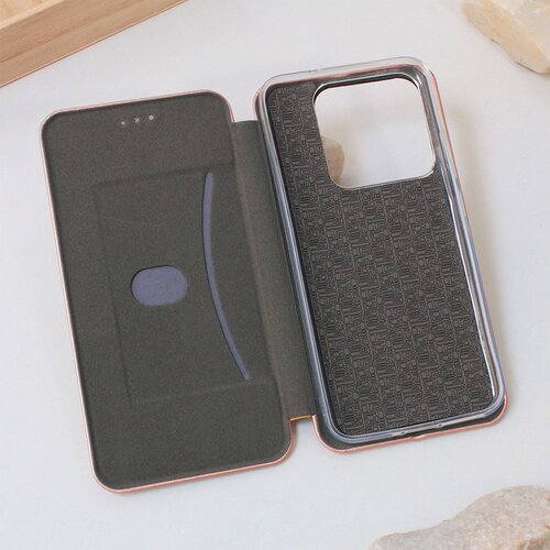Teracell Maska za Xiaomi 14 na preklop Flip Premium roze zlatna Cene