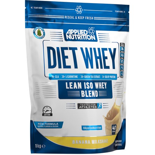 Applied Nutrition Diet Whey protein surutke, Banana, 1kg Cene