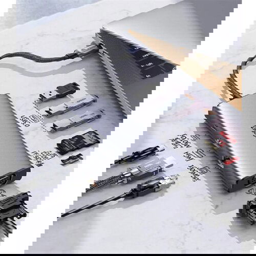 Ugreen 9v1 priklopna postaja 4K, 30 Hz s PD, 15600 Slike