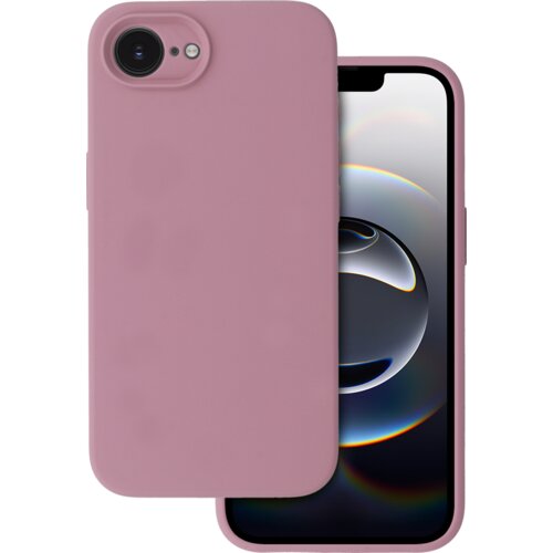 Onasi Silikonski ovitek za iPhone 16e / iPhone 17e - mat liquid - vijola Slike