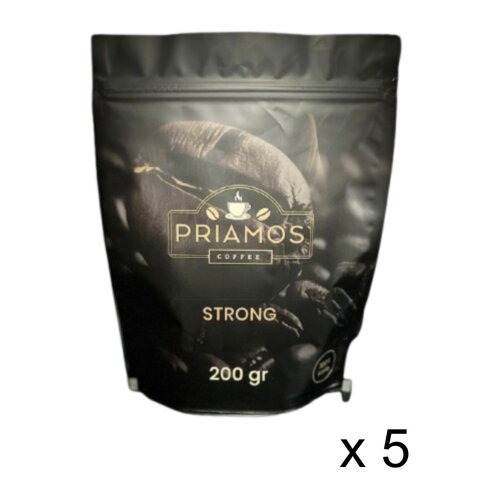Priamos Kafa Strong, 5x200 gr Cene
