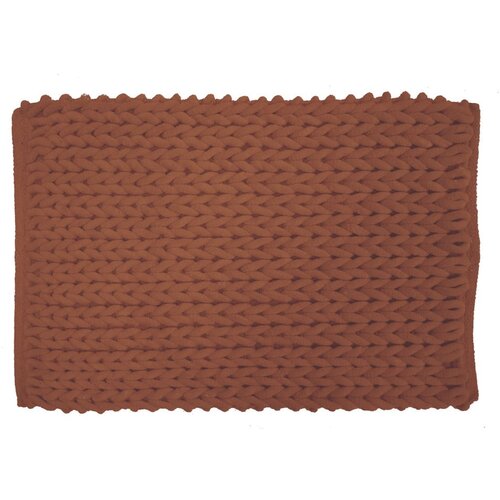 Douceur d intérieur Kupaonska prostirka boja terakote 50x80 cm Ariel – Cijene