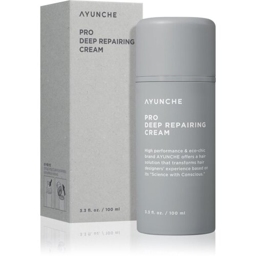 AYUNCHE Pro Deep Repairing Cream globinsko regeneracijska krema za po&amp;scaron;kodovane lase 100 ml Slike