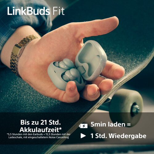 Sony LinkBuds Fit bijeli Slike