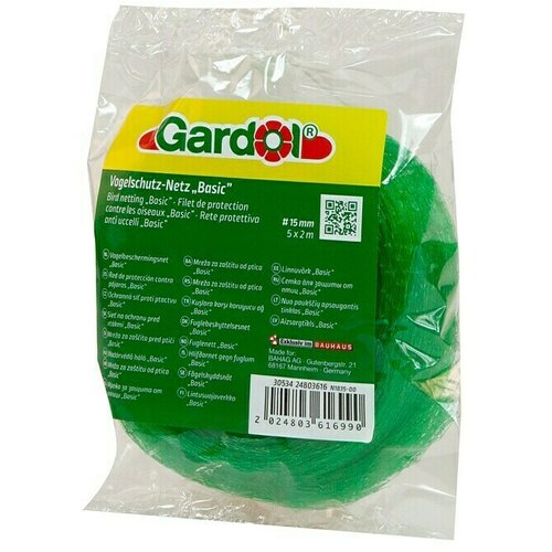 GARDOL Mreža za za&amp;scaron;titu od ptica Basic (5 x 2 m) Slike