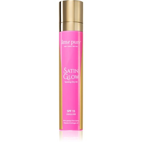 &amp;acirc;me pure Satin Glow&amp;trade; Tanning Dry Oil ulje za sunčanje u spreju SPF 15 140 ml Slike