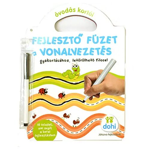Madžarski proizvajalec razvijalni zvezek - vodenje črt - d-toys Cene