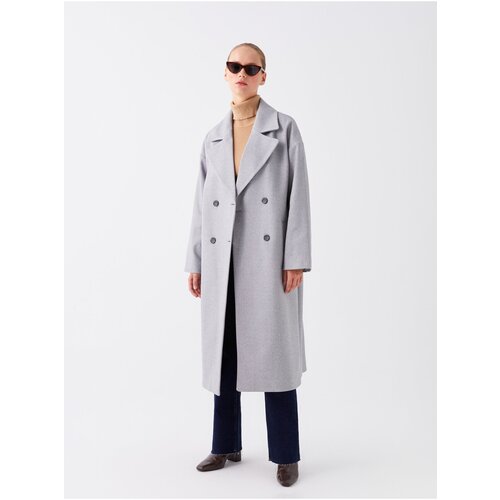 LC Waikiki Jacket Collar Patterned Women&amp;#039;s Cachet Coat Slike