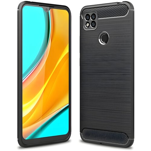 IZMAEL.eu Ohišje Carbon Shield TPU za Xiaomi Redmi 9C - Črna Cene