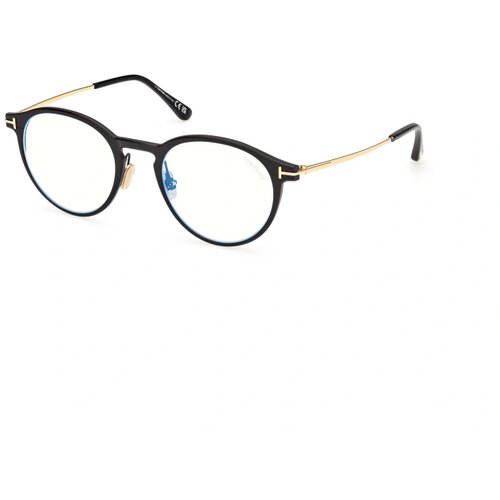 Tom Ford Mu&scaron;ki okvir za dioptrijske naočare Blue block 0FT6088-B 251, Crni Cene