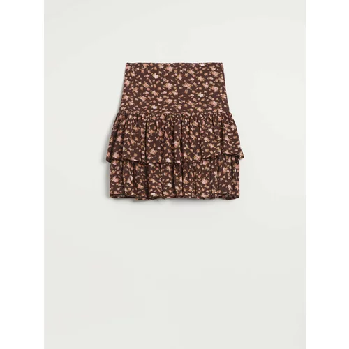 House - Mini suknja cvjetnog uzorka - Šarena