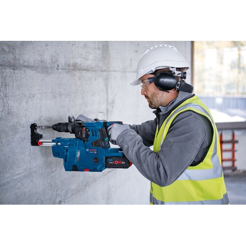 Bosch gbh 18V-28 cf akumulatorski elektro-pneumatski čekić za bu&amp;scaron;enje sa sds plus prihvatom, solo, karton 0611921001 Slike