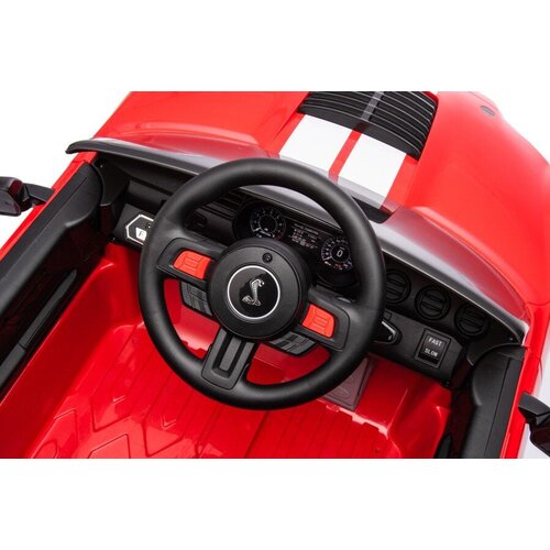  Licencirani auto na akumulator Ford Mustang GT500 Shelby - crveni Slike