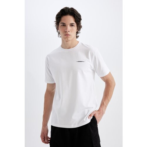 Defacto Regular Fit Crew Neck Printed Short Sleeve T-Shirt Slike