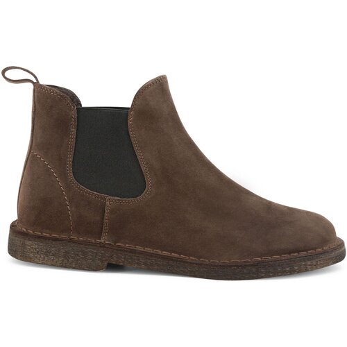 Duca di Morrone &amp;Scaron;kornji Leonardo - Suede Brown Kostanjeva Slike