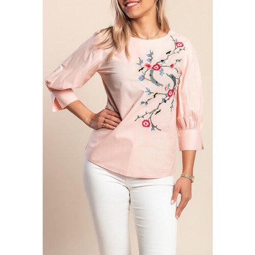 Fenzy Bluza S 3/4 Rokavi, Svetlo Roza Cene