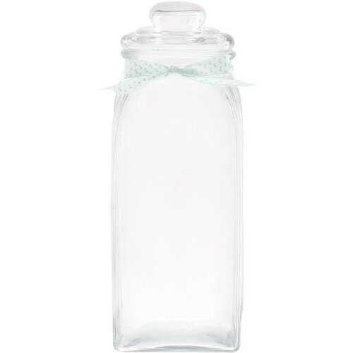 Madame coco Staklena tegla sa poklopcem Odetta, 1450 ml, Providna Cene