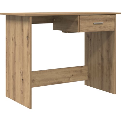 VidaXL Stol hrast artisan 100 x 50 x 76 cm Konstruirano drvo Slike