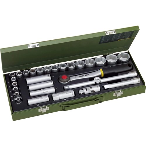  29-DELNI SET NASADNIH KLJUČEVA SA 1/2" ČEGRTALJKOM P23000 Cene