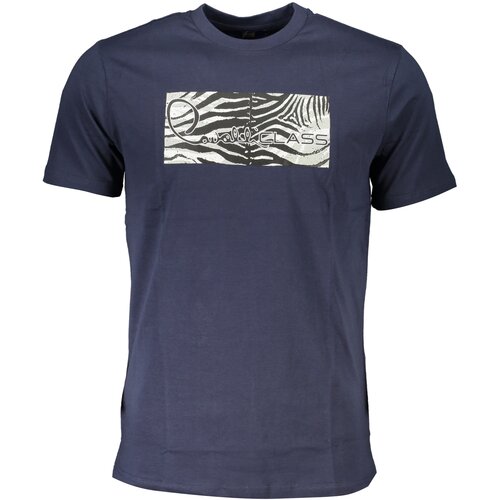 Cavalli Class MEN&#39;S SHORT SLEEVED T-SHIRT BLUE Cene
