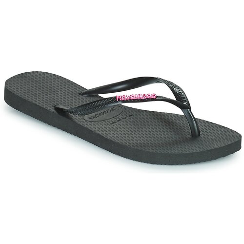 Havaianas slim logo metallic crna Slike