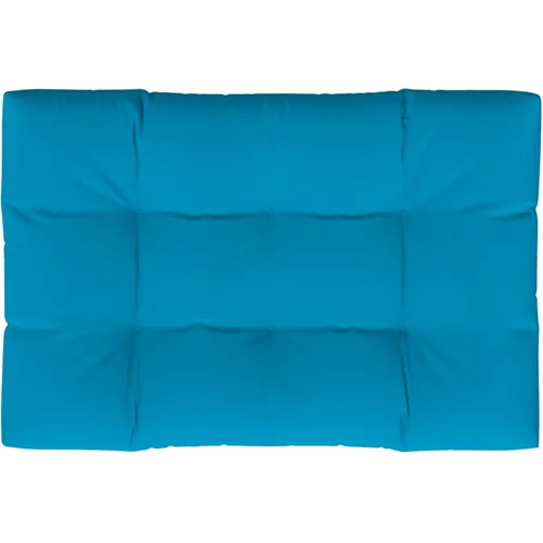 vidaXL jastuk za sofu od paleta plavi 120 x 80 x 10 cm
