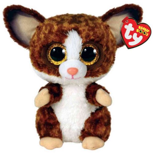 Ty Beanie Boos BINKY - rjav galago dojenček (15 cm) Cene