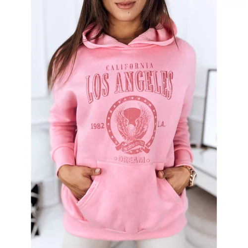 DStreet LOS ANGELOS women's sweatshirt pink BY1124